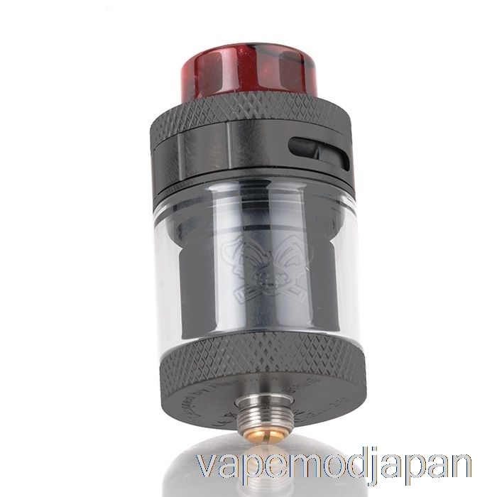 VAPE MOD Hellvape X Heathen Dead Rabbit 25mm RTA マットフルブラック